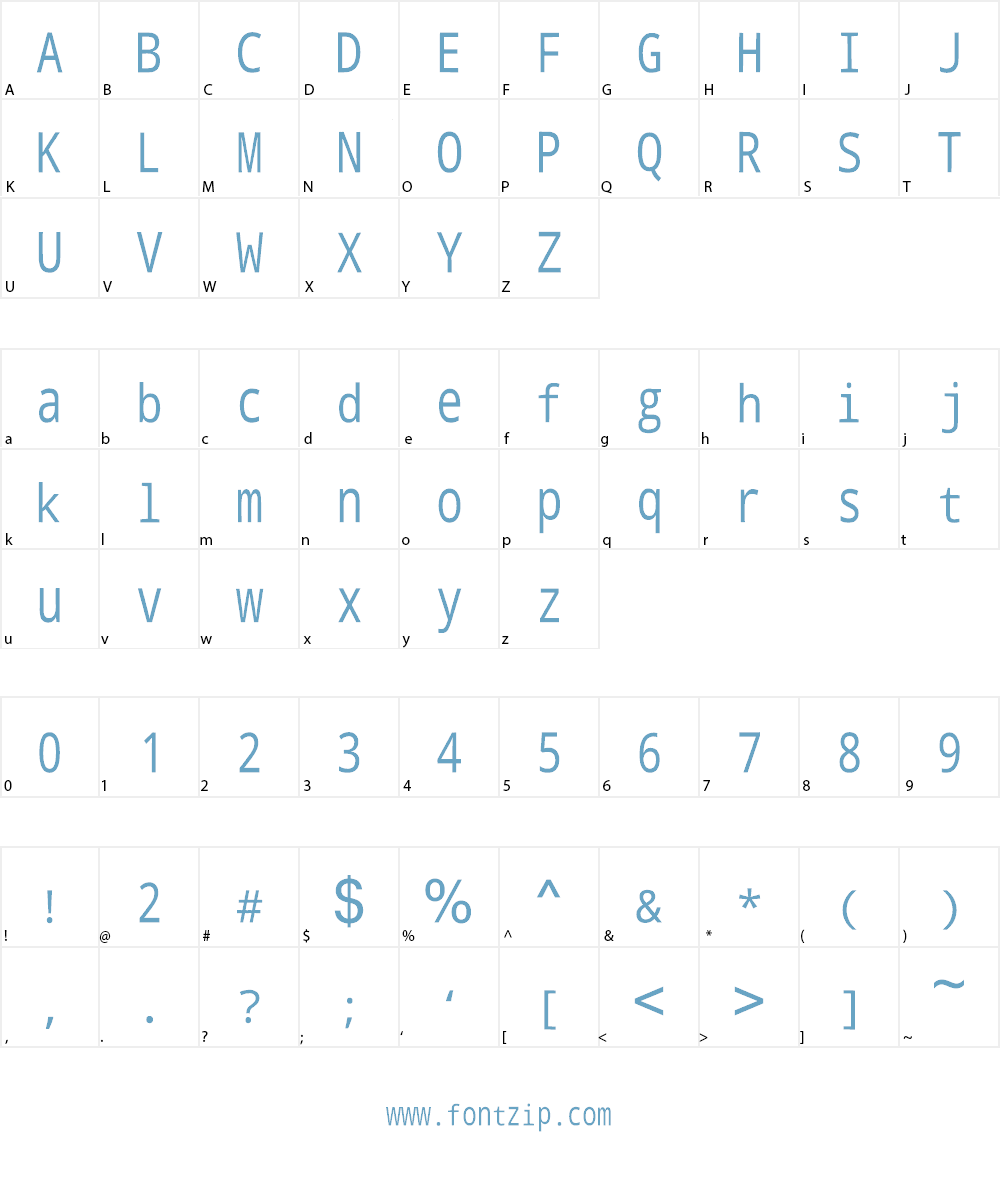 Long Live Font Character